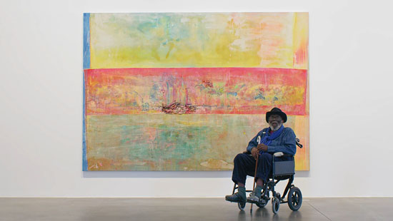 Frank Bowling - London / New York
