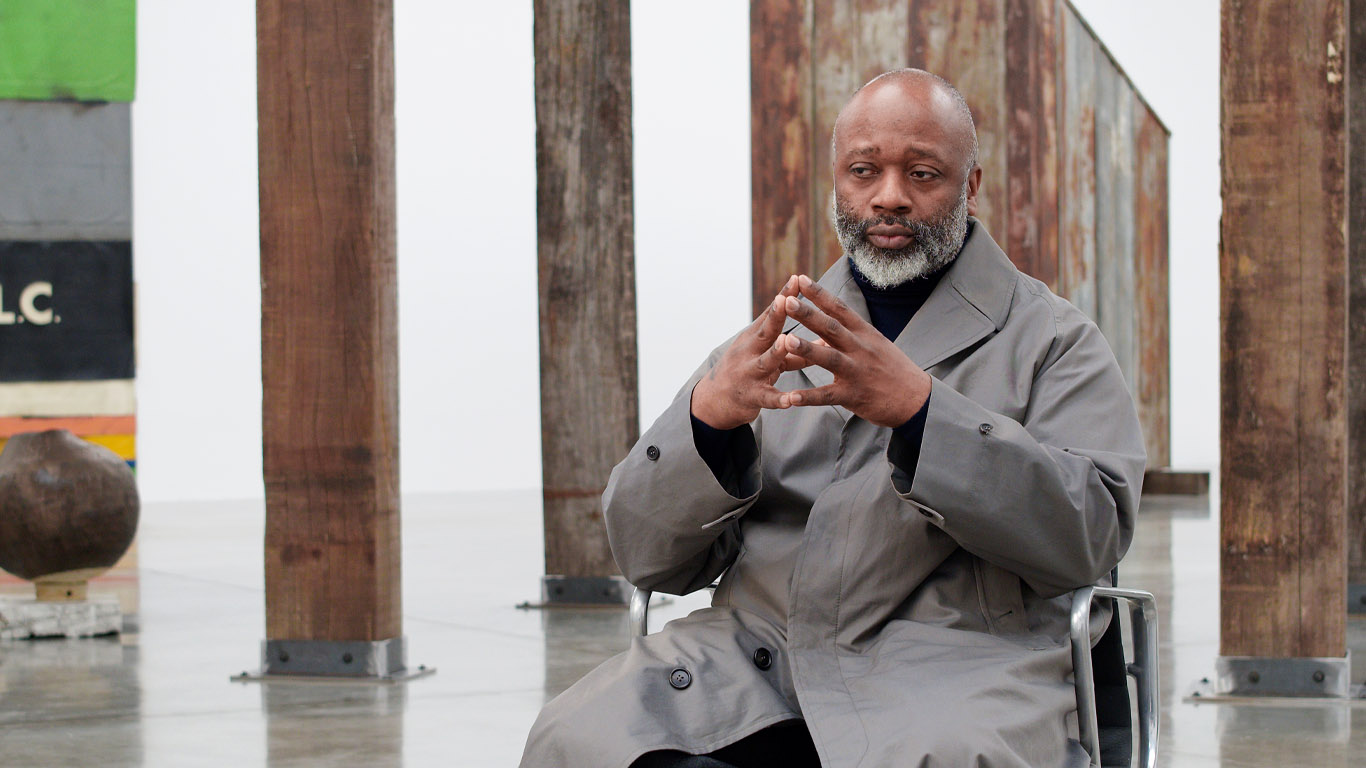 Theaster Gates - Malcolm in Winter